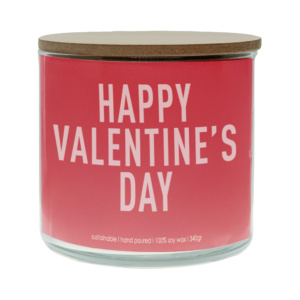 Saint Valentine Scented Candle HAPPY VALENTINE'S DAY